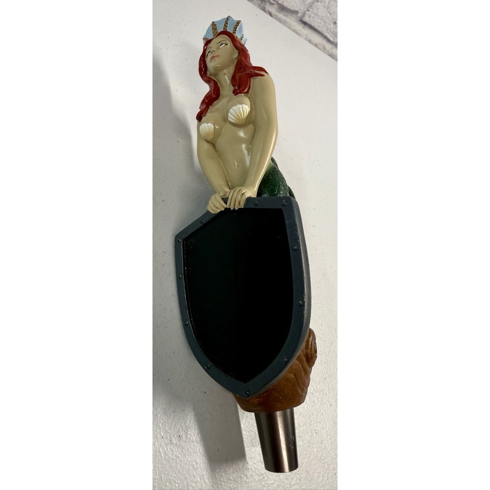 Royal Docks Brewing Co Keg Pull Beer Tap Handle 10.5" Mermaid *MINT*